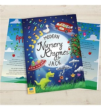 Personalized Book Of Modern Nursery Rhymes From Personalization Book Of Modern Nursery Rhymes
